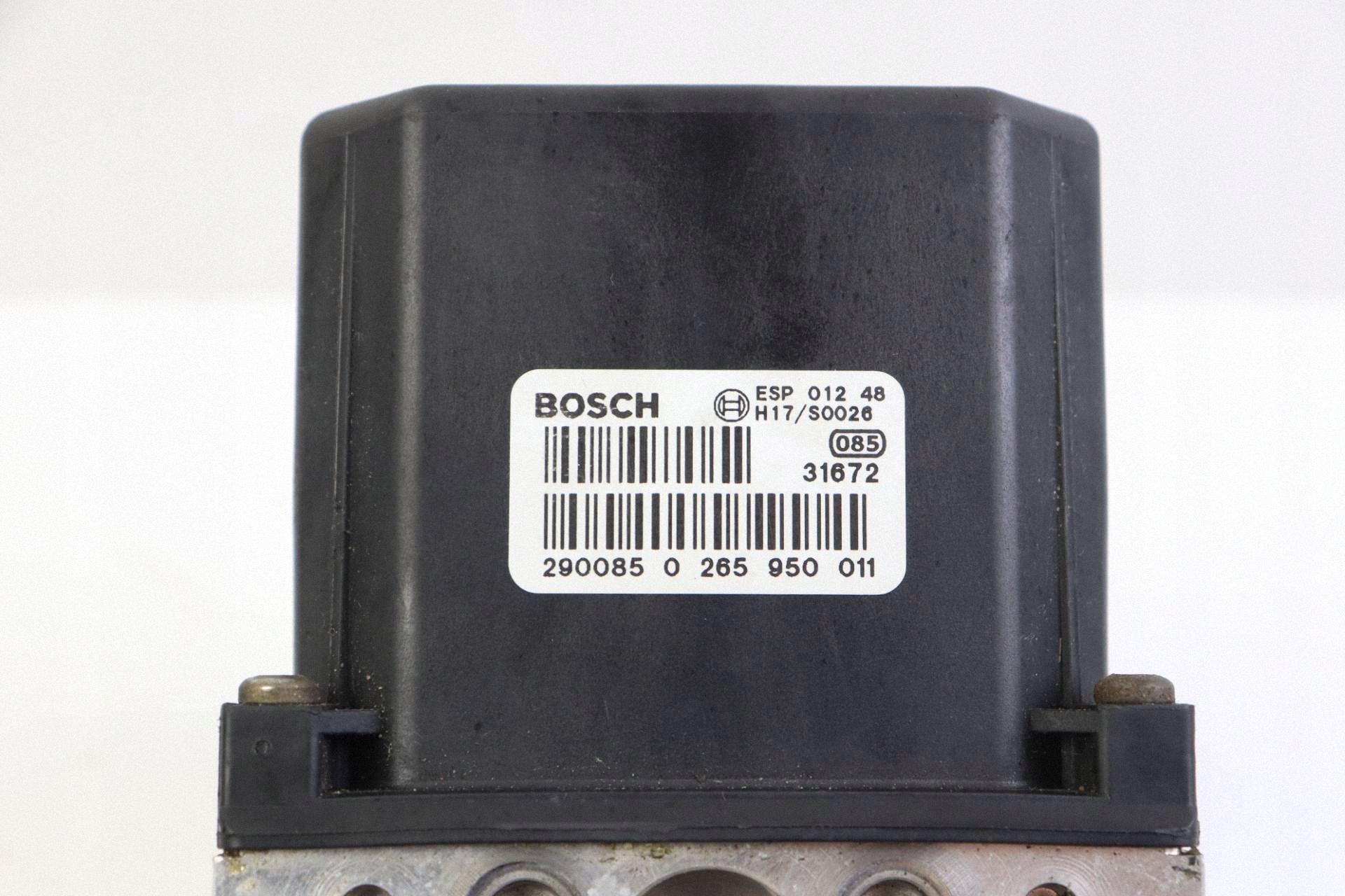 AUDI A4 B6 pump control unit ABS 8E0614517 0265950011 0265225048