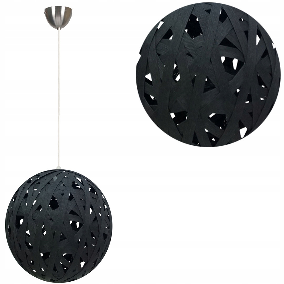 Moderní stropní závěsná lampa Abažur Kula
