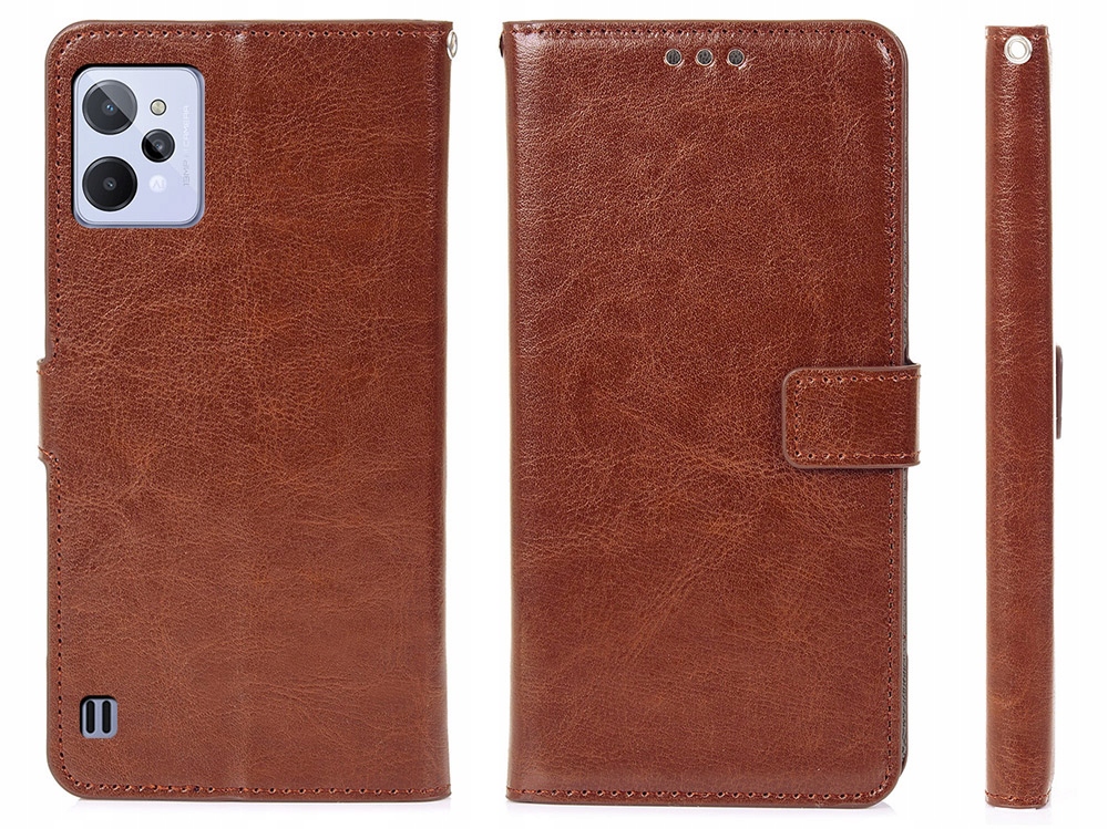 

Etui Portfel Do Realme C31 Szkło