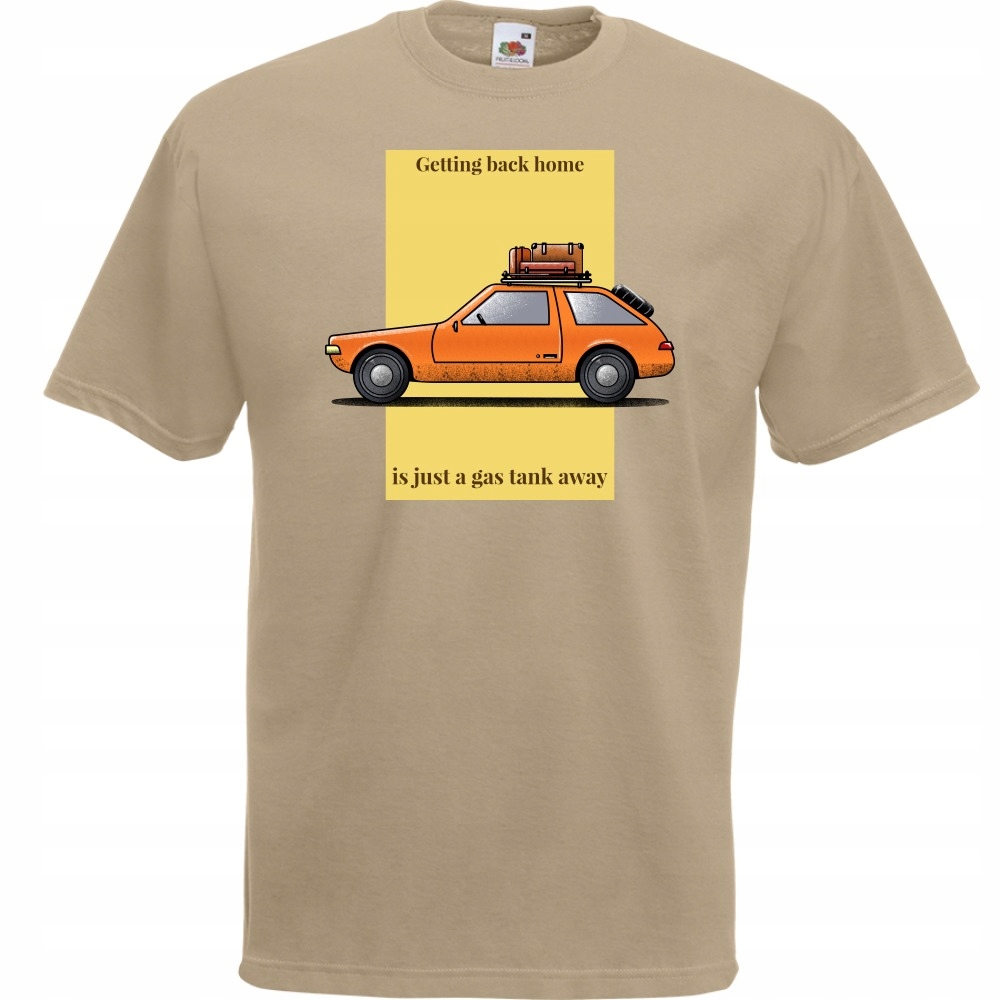 

Koszulka auto samochód oldschool S khaki