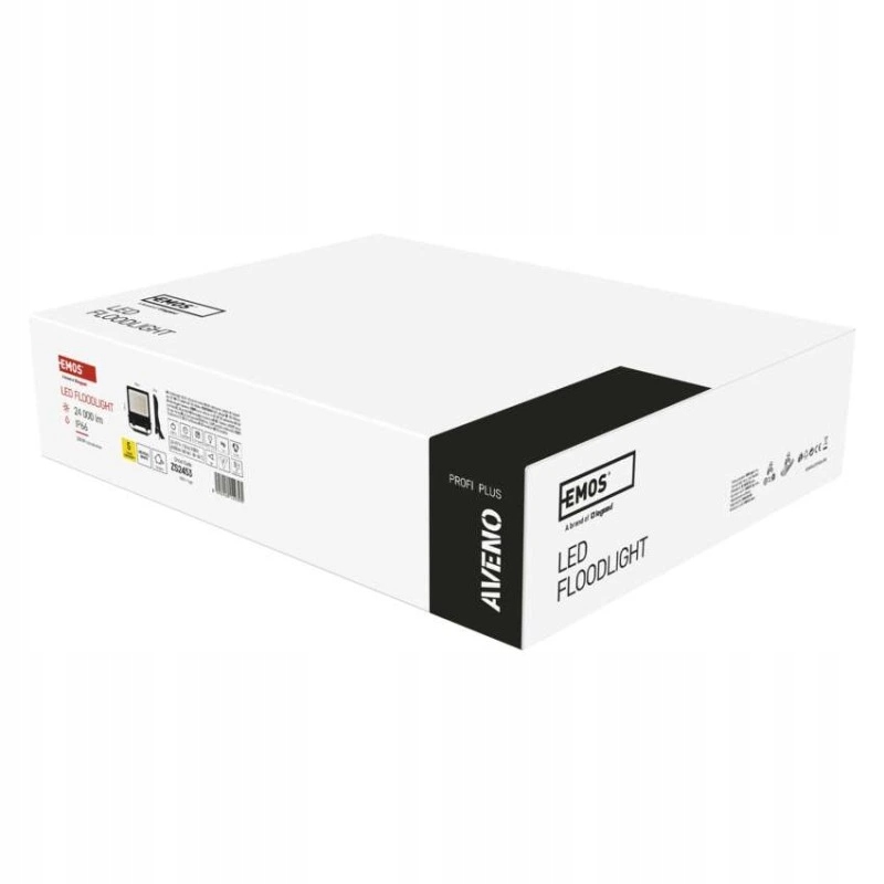 Led reflektor Aveno 150W, čierny, neutrálna biela