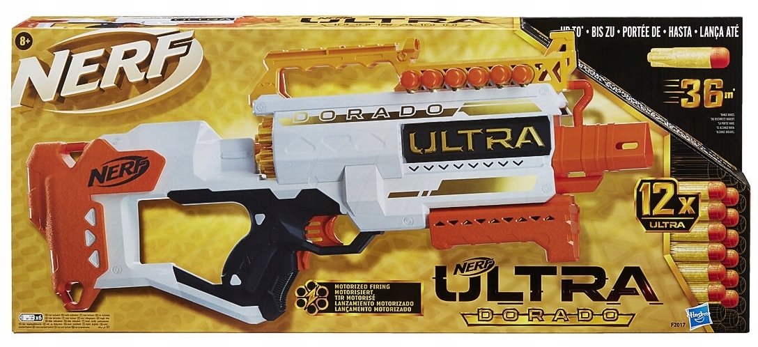 

Wyrzutnia Pistolet Nerf Ultra Dorado 12 Strzałek