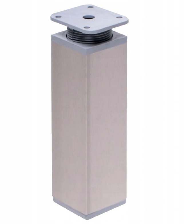 

Nóżka meblowa H150 regulowana 40 X 40 mm inox+wkr