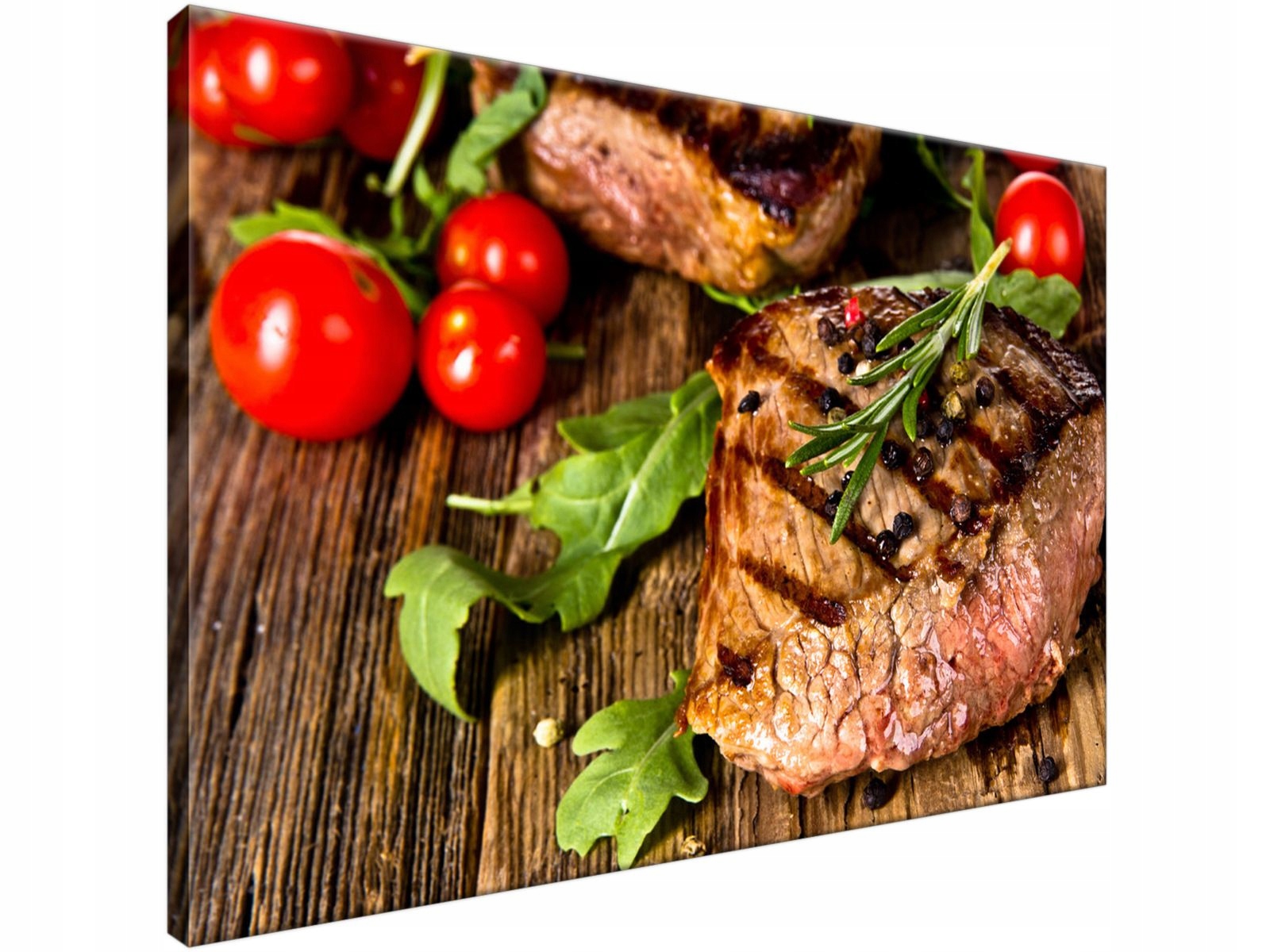 

Obraz drukowany Stek wołowy z grilla 90x60 tanio