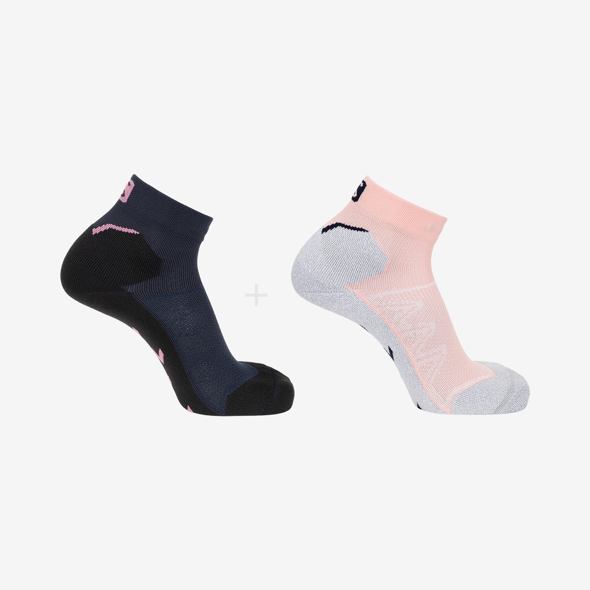 2 x Salomon skarpety zestaw Speedcross Ankle dla biegaczy 2 Pak S 36-38