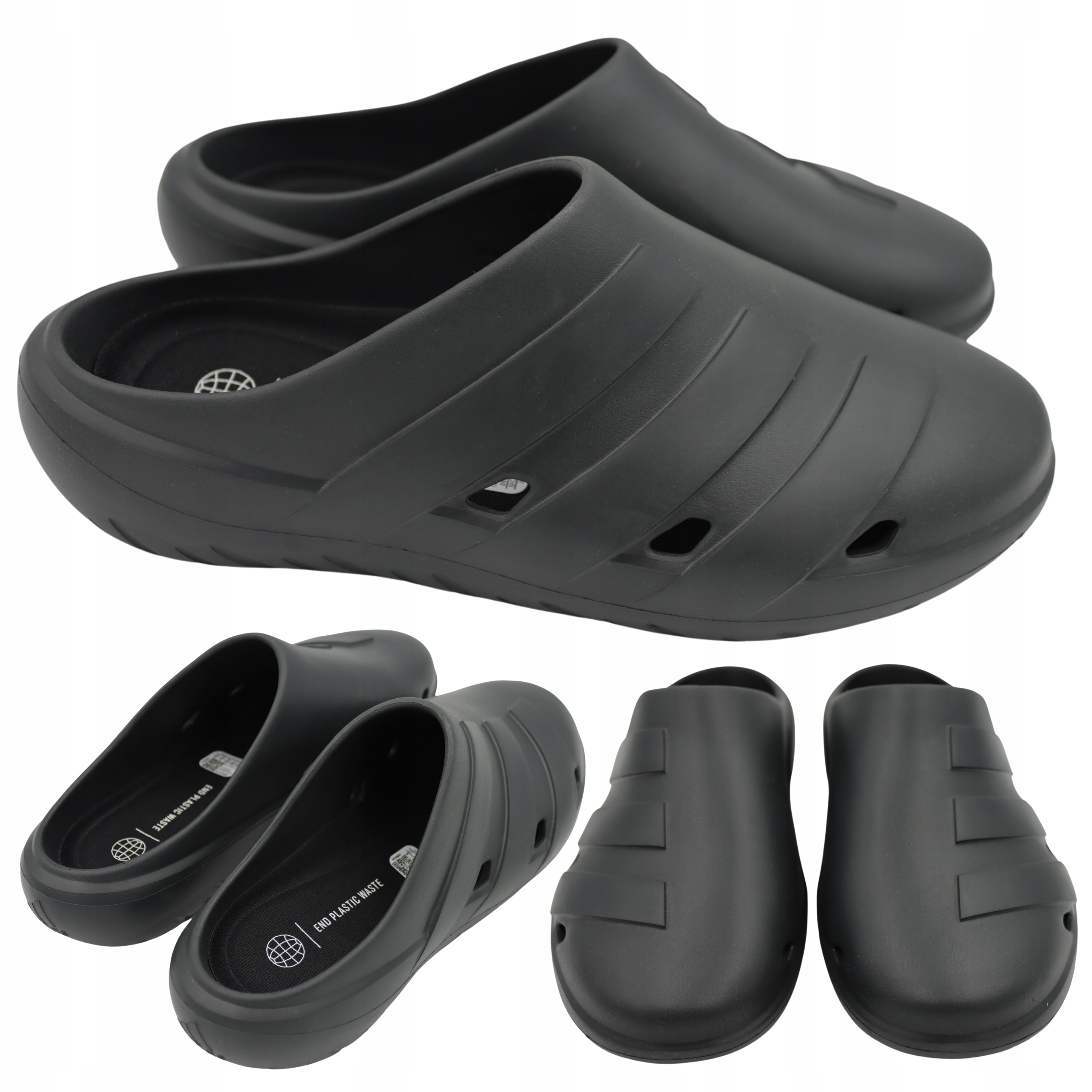 Pánské Pantofle na letní pláže Adidas Adicane Clog HQ9918 Černé Vel. 37