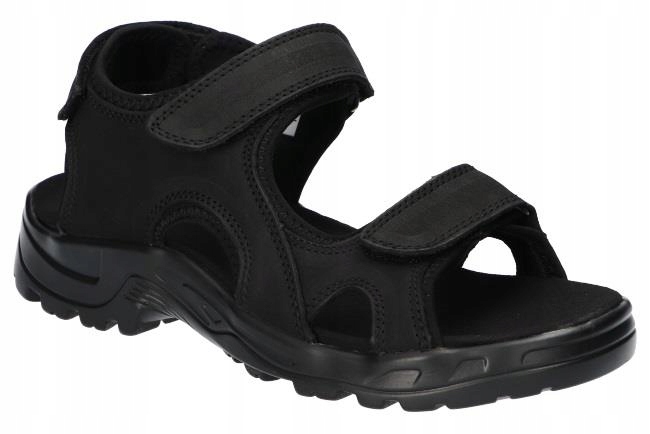 American Club CY113 Nazouváky, Originální, Pevné Kožené Sandály, Velikost 38