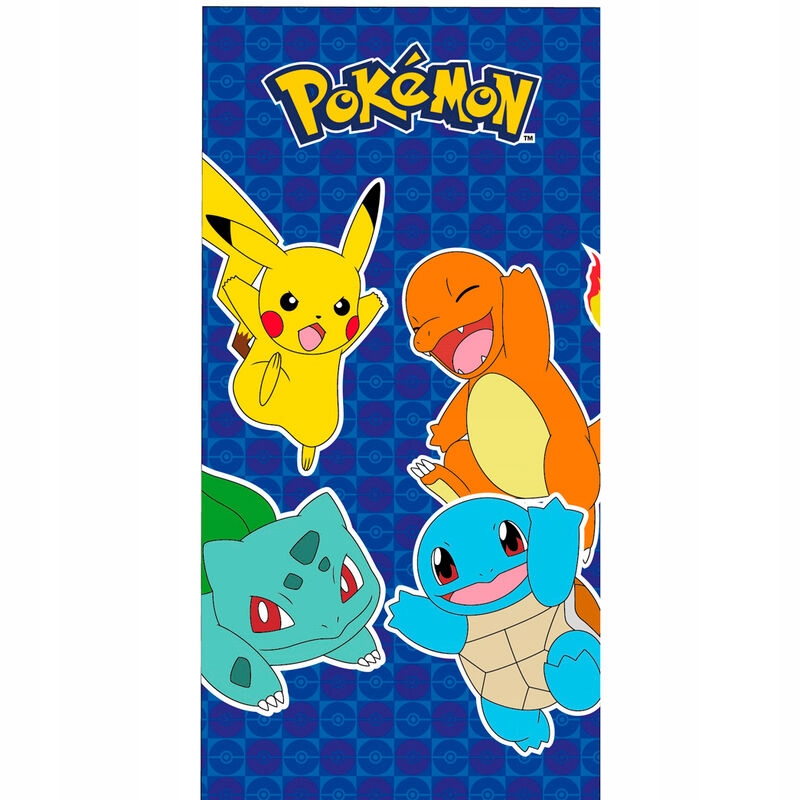 RĘCZNIK KĄPIELOWY SZYBKOSCHNĄCY POKEMON 70 x 140 USZKODZONY