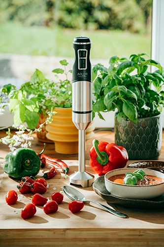 Blender Ręczny Adler AD 4628 Turbo Kruszenie Lodu 16000 obr/min