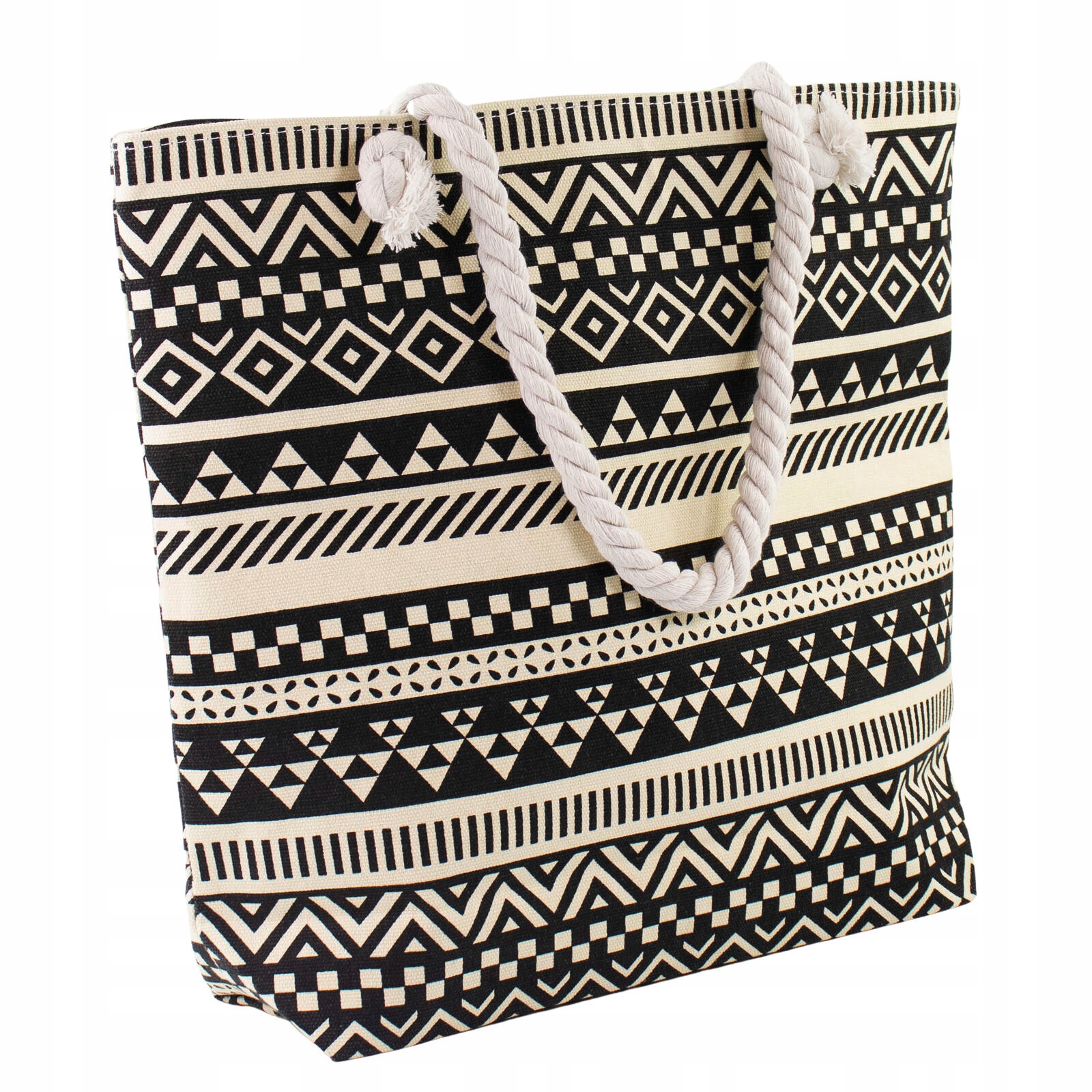 TORBA damska duża PLAŻOWA koszyk shopper LATO na ramię pojemna Model 41887