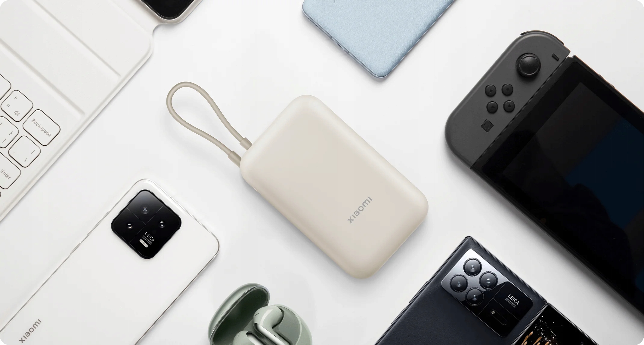 XIAOMI Power Bank 10000mAh Szybkie Ładowanie 3 Urządzenia — miniatura 13