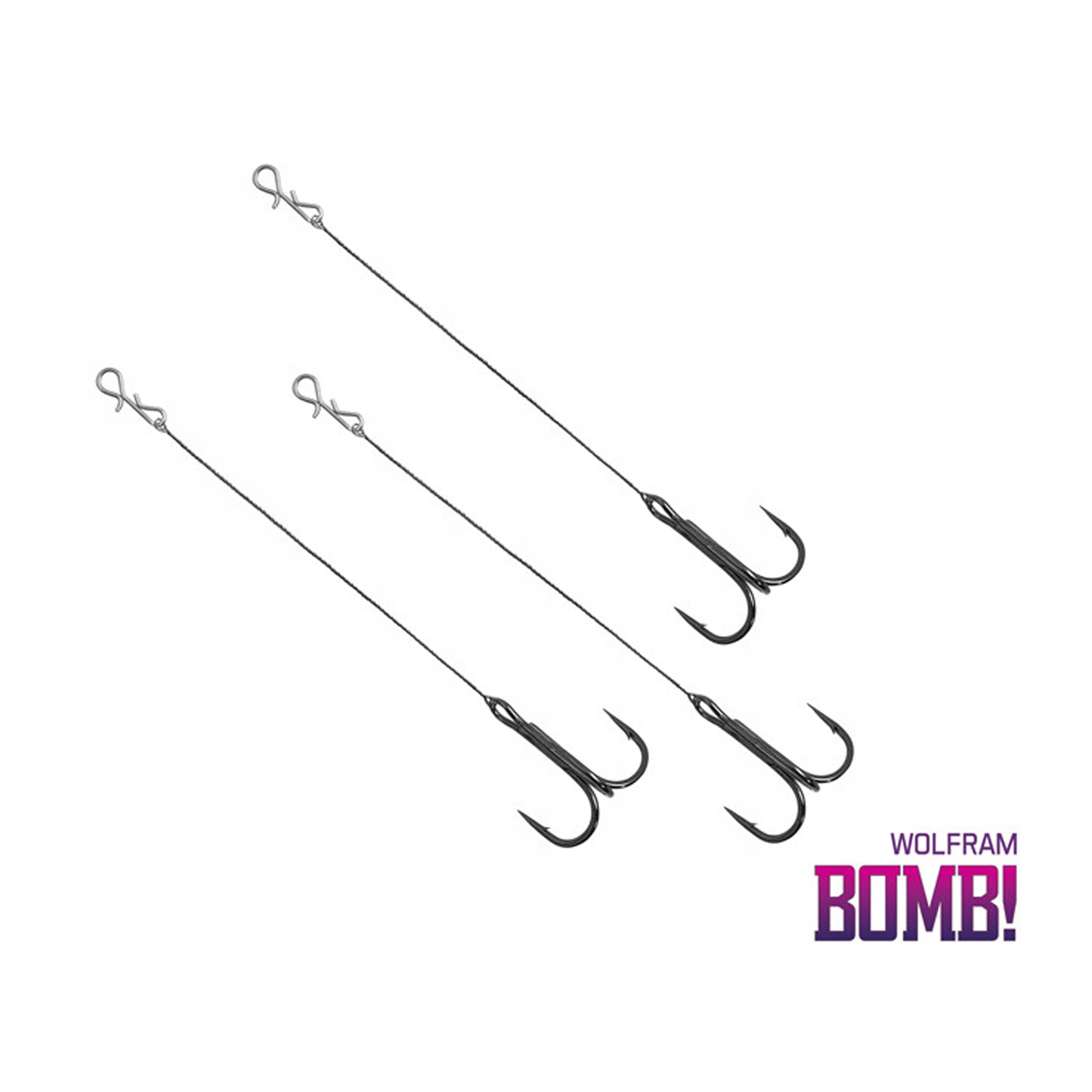 Dozbrójka Bomb Twisto Rigs Wolfram nr.6/8cm 3szt. Delphin