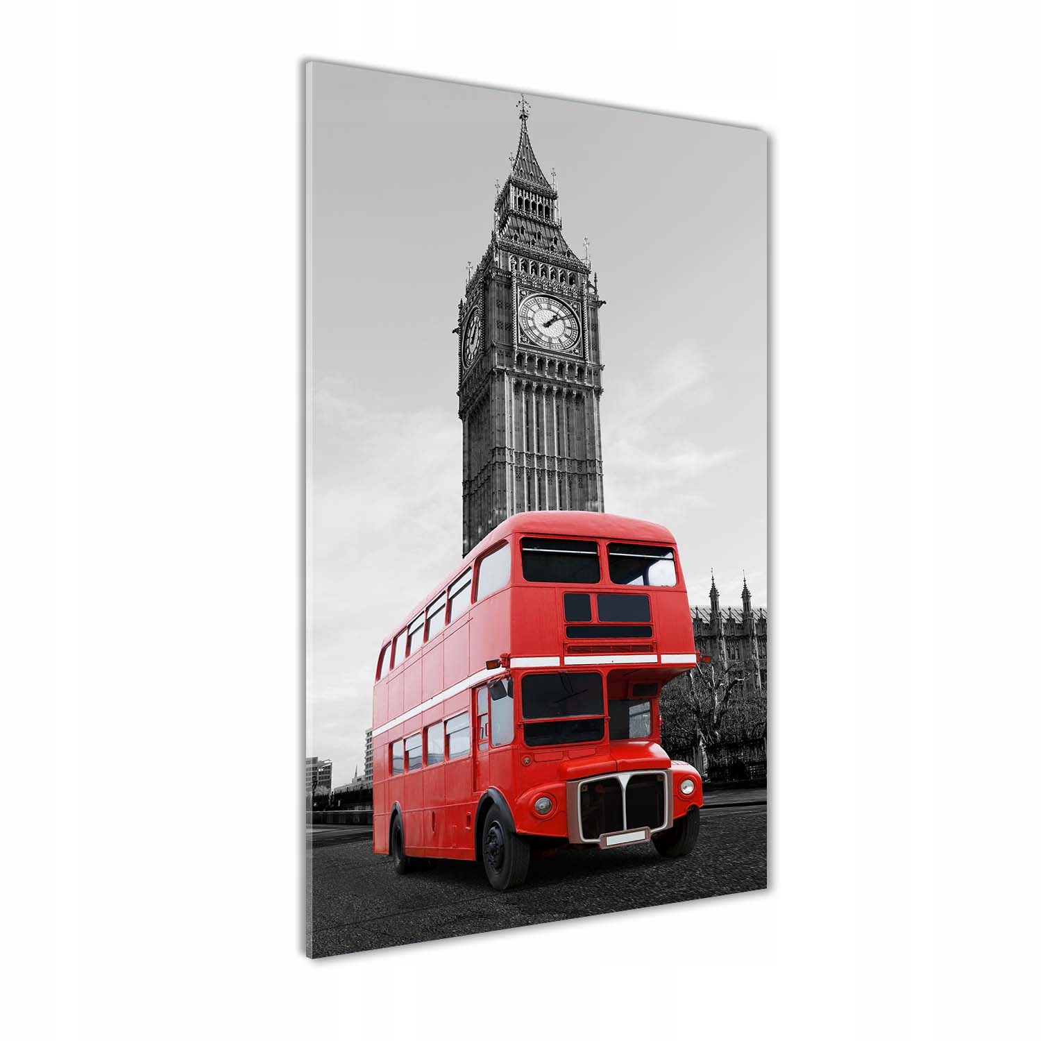 

Foto obraz na szkle Londyński autobus 60x120 cm