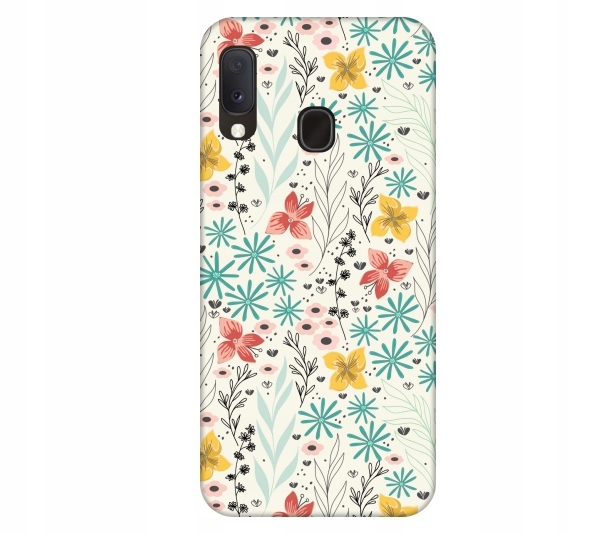 

Etui pokrowiec do Samsung Galaxy A20e Floral kwiat