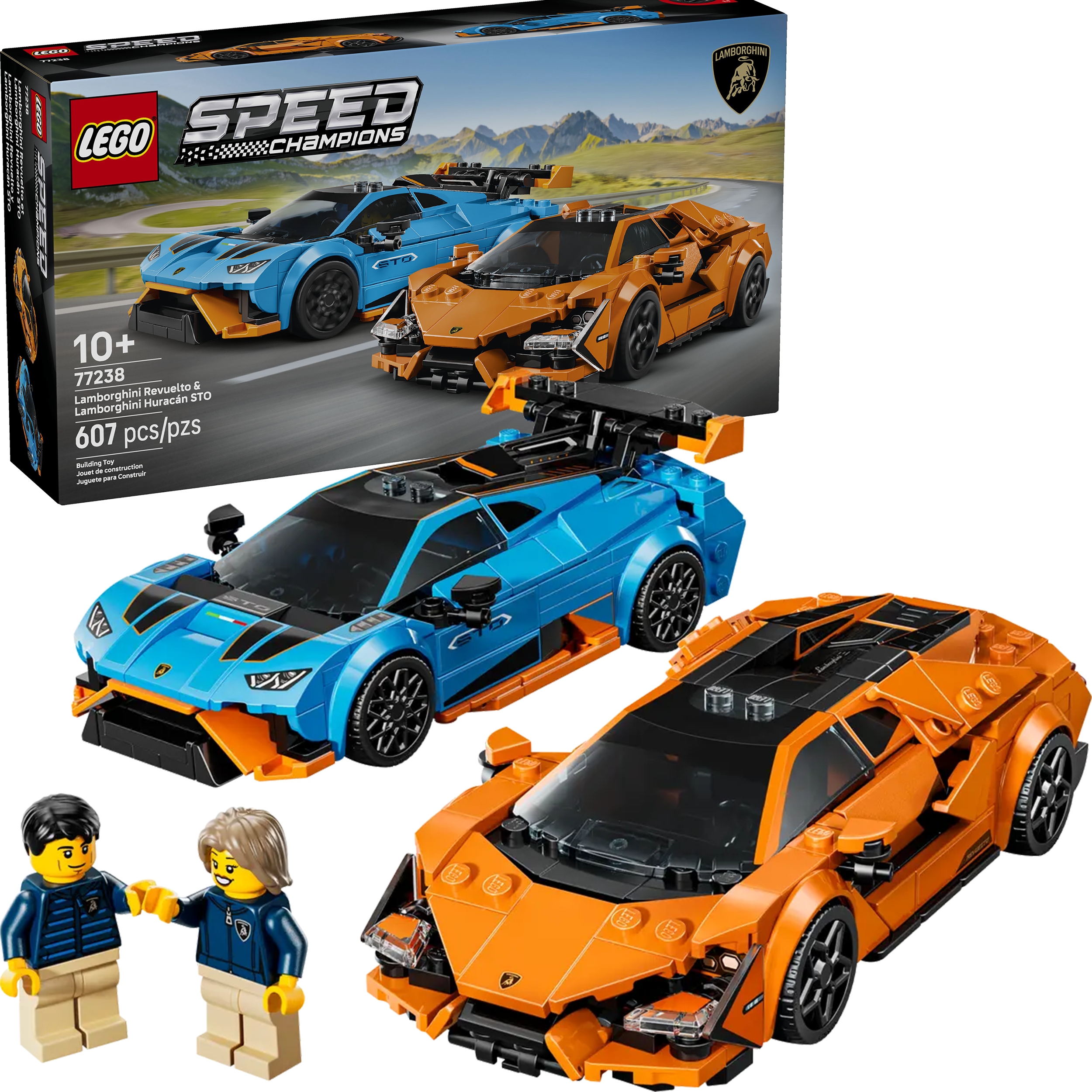 Lego Speed Champions Lamborghini Revuelto I Huracán Sto 77238