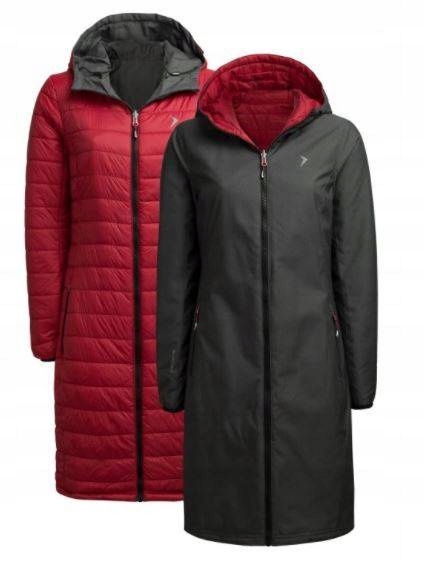 Dámský kabát Outhorn oboustranný na podzim s membránou, velikost Xs