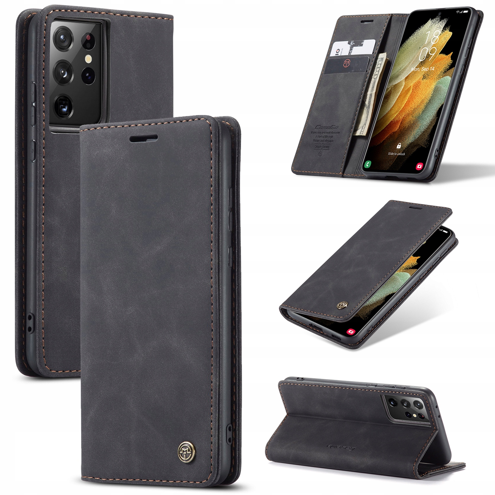 

Etui Portfel Caseme Pokrowiec Do Galaxy S21 Ultra