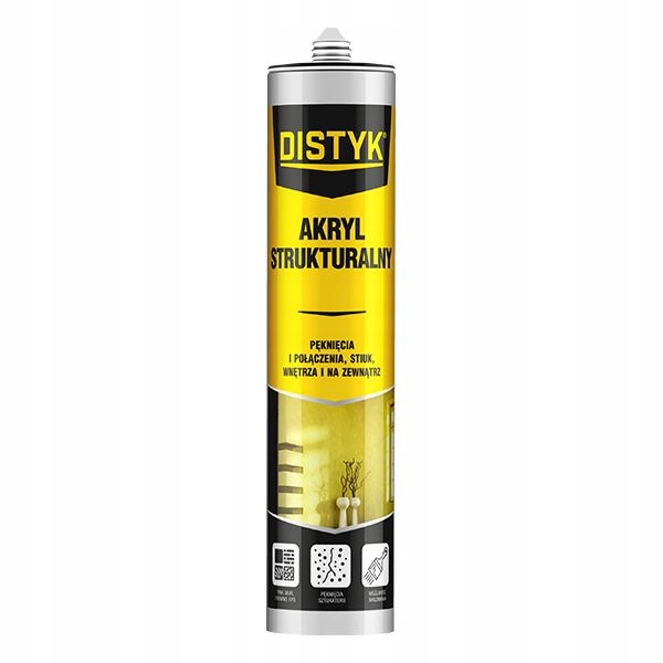 

Distyk Akryl STRUKTURALNY310ml Den Braven 20702DPL