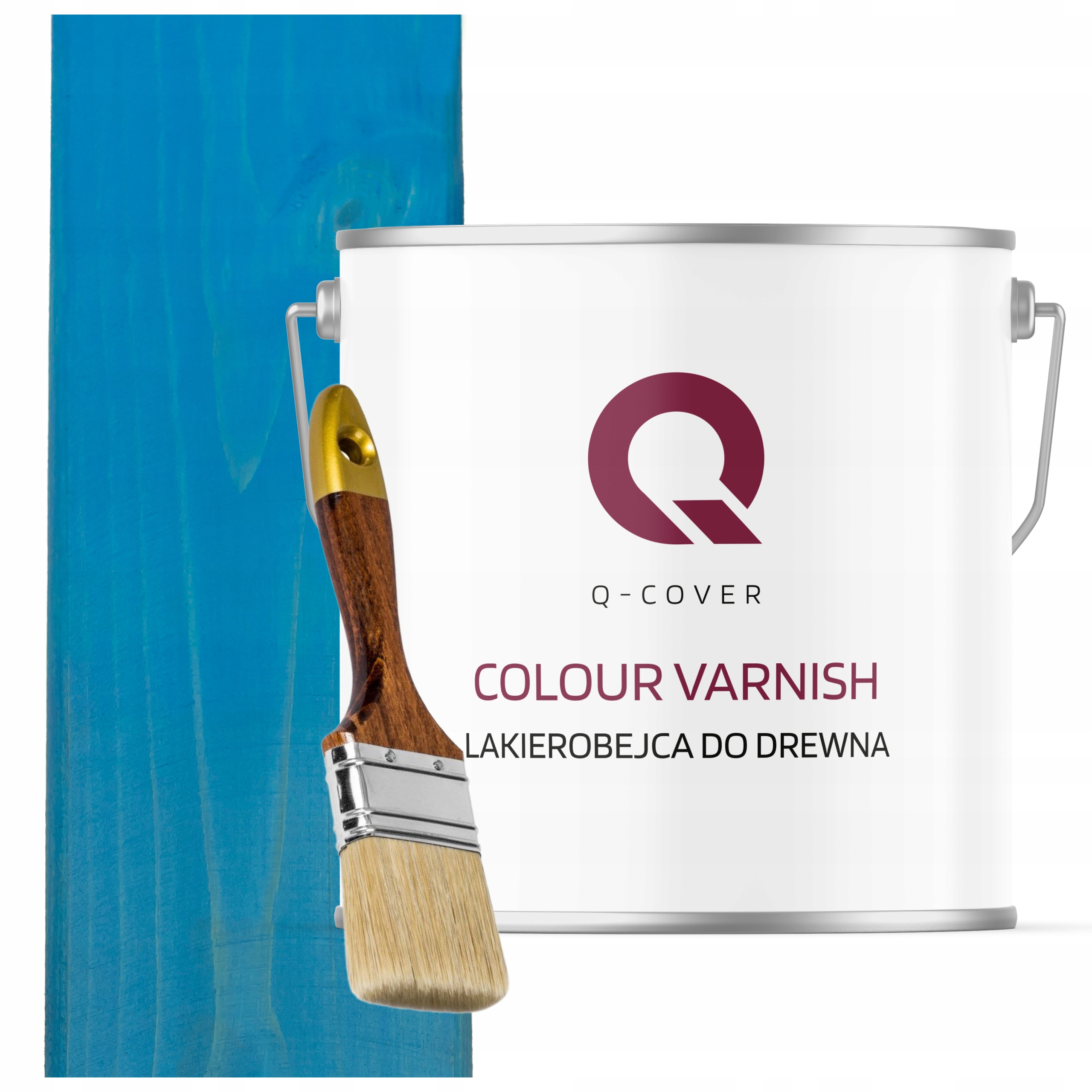 Lakovačka Na Drevené Prvky Výkonná 3V1 Modrá Saténová 5L Zdarma