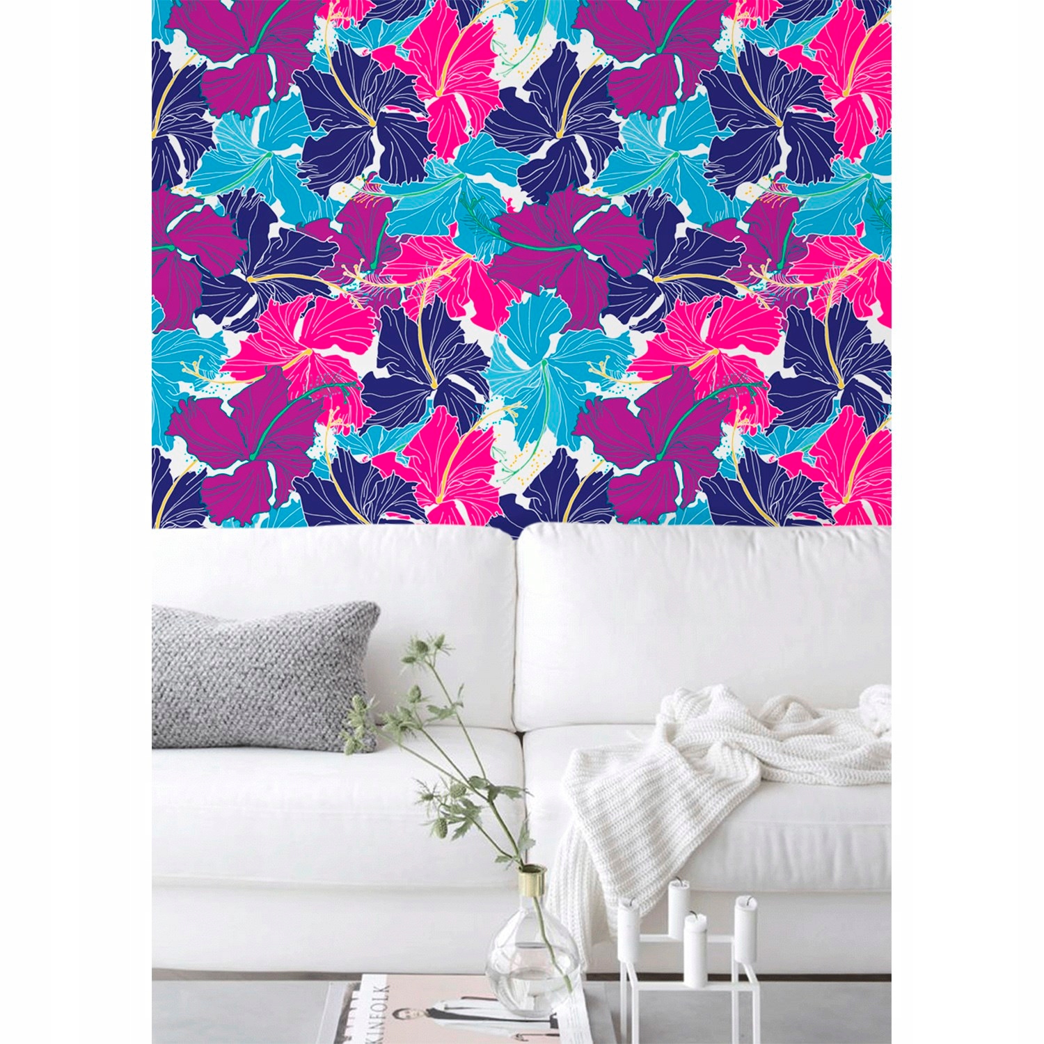 

Fototapeta na flizelinie Rysunek hibiskusa 104x70