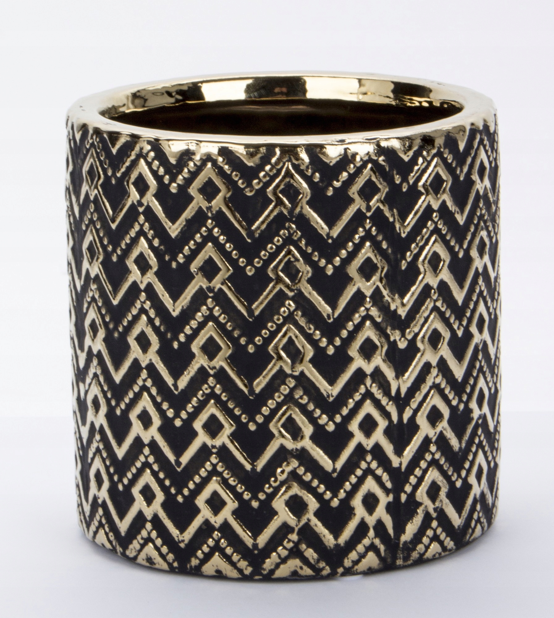 Osłonka na doniczkę Black Vintage Marka Artpol