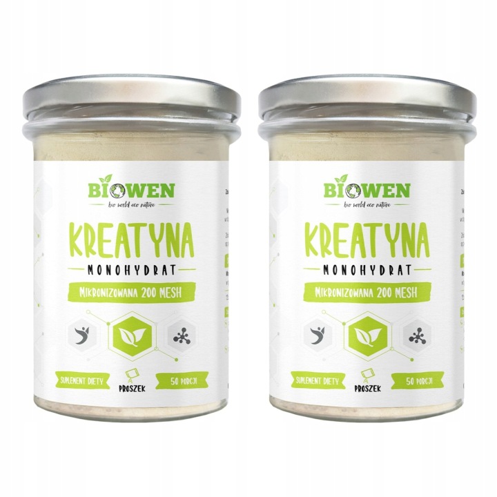 Sada 2 x Biowen Kreatin Monohydrát 250 gramů