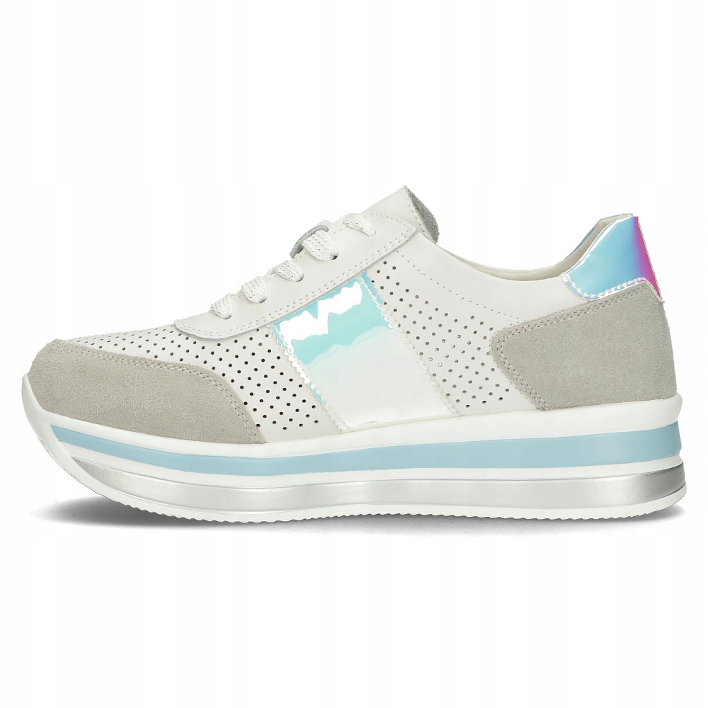 skórzane półbuty Filippo platforma sneakersy buty Rozmiar 36