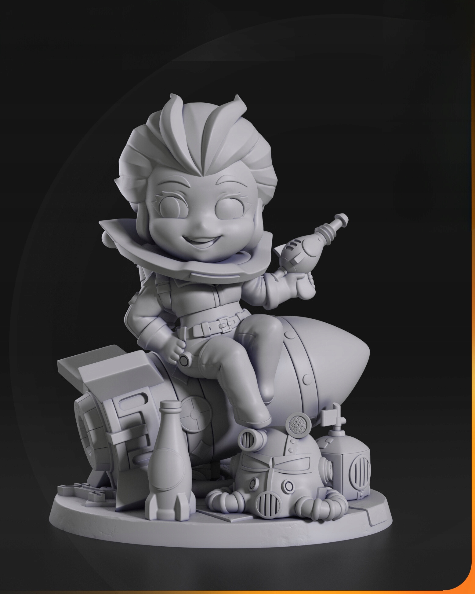 Nuka Girl z Fallout 4 Sběratelská figurka