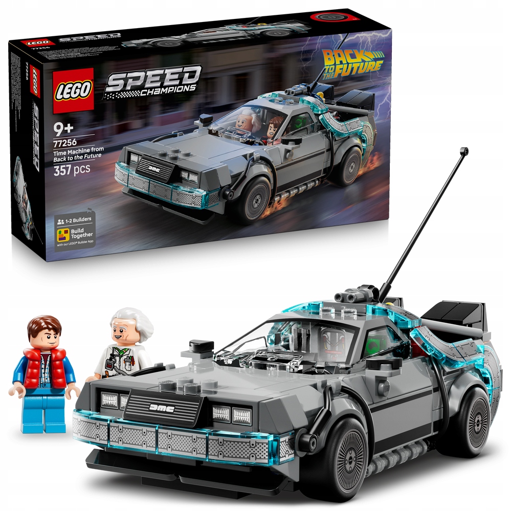 Lego 77256 Speed Champions – Stroj času z Návratu do budoucnosti