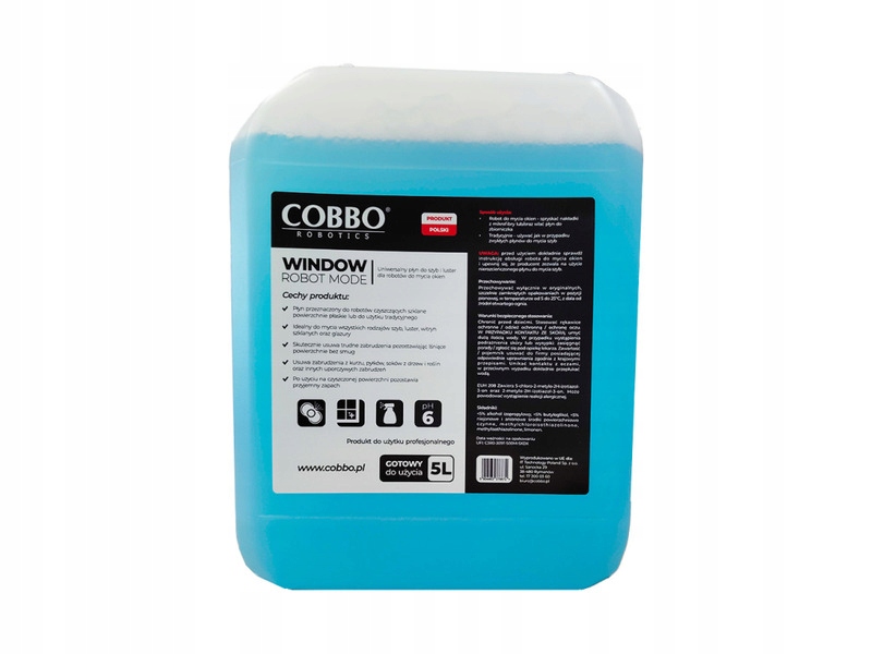 Środek czyszczący Cobbo Window Robot Mode 5000 ml