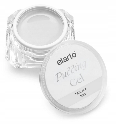 Stavební gel Elarto Pudding Gel Milky 15 g