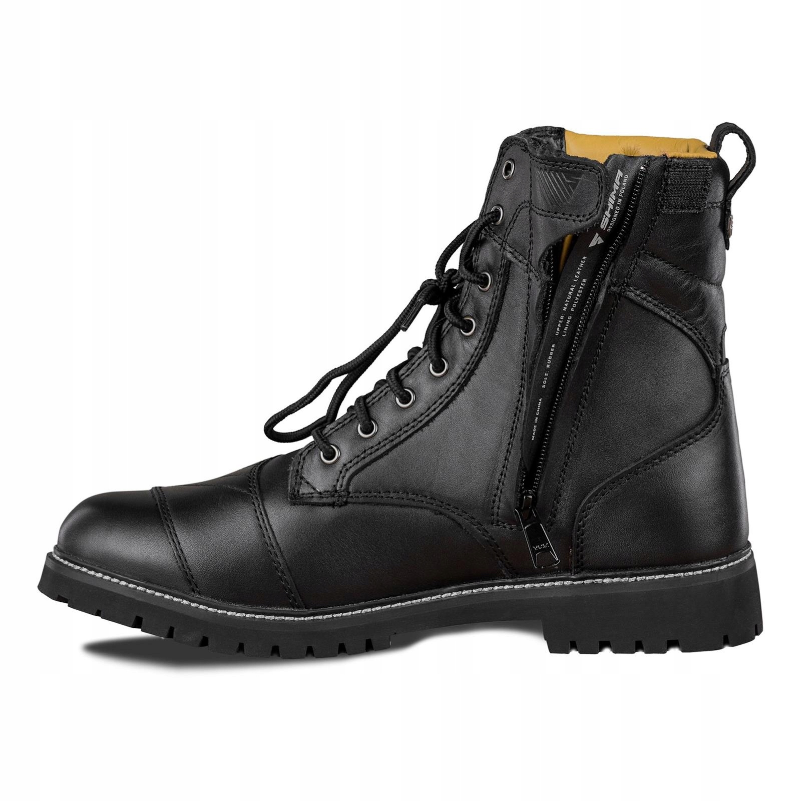 SHIMA THOMSON BLACK Buty motocyklowe GRATISY Rozmiar 42
