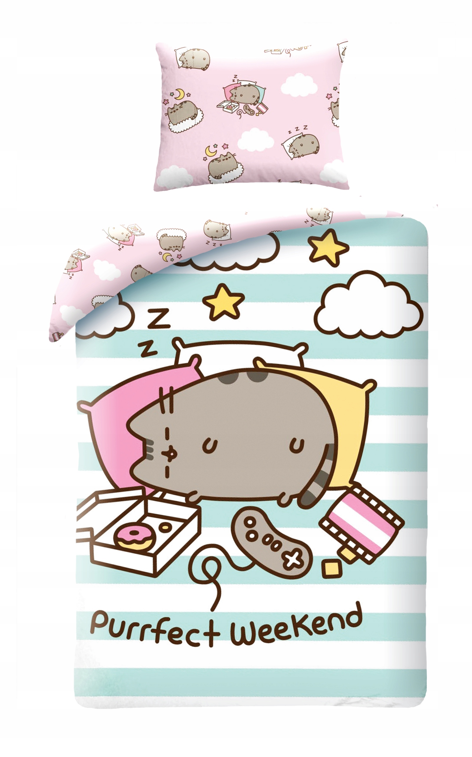

Pościel dziecięca Pusheen 140x200cm kot