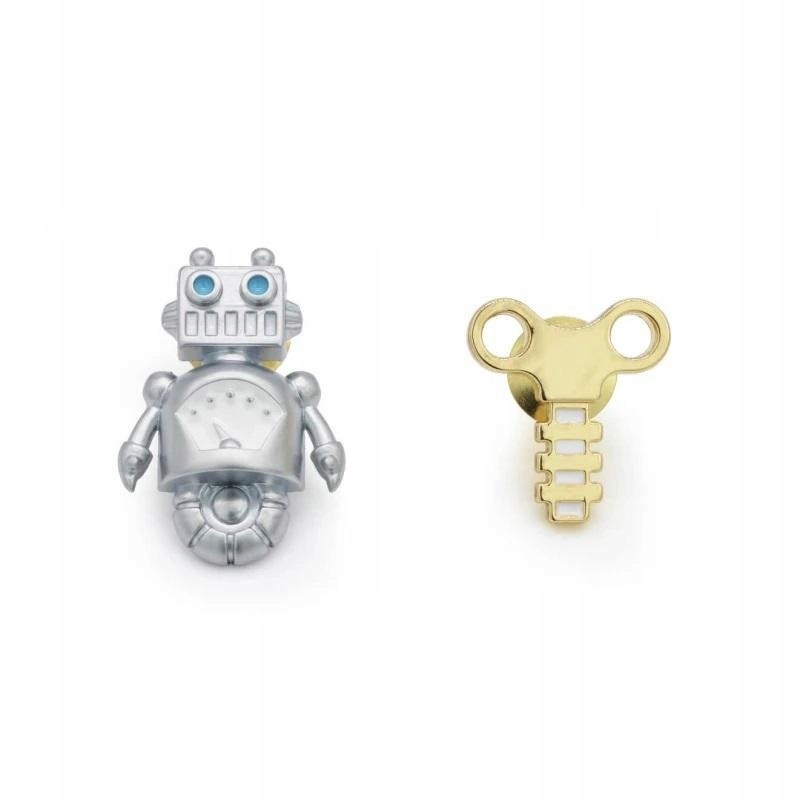 Metalmorphose Připínáčky na oblečení Robot A Klíč Dárková sada Pěkná