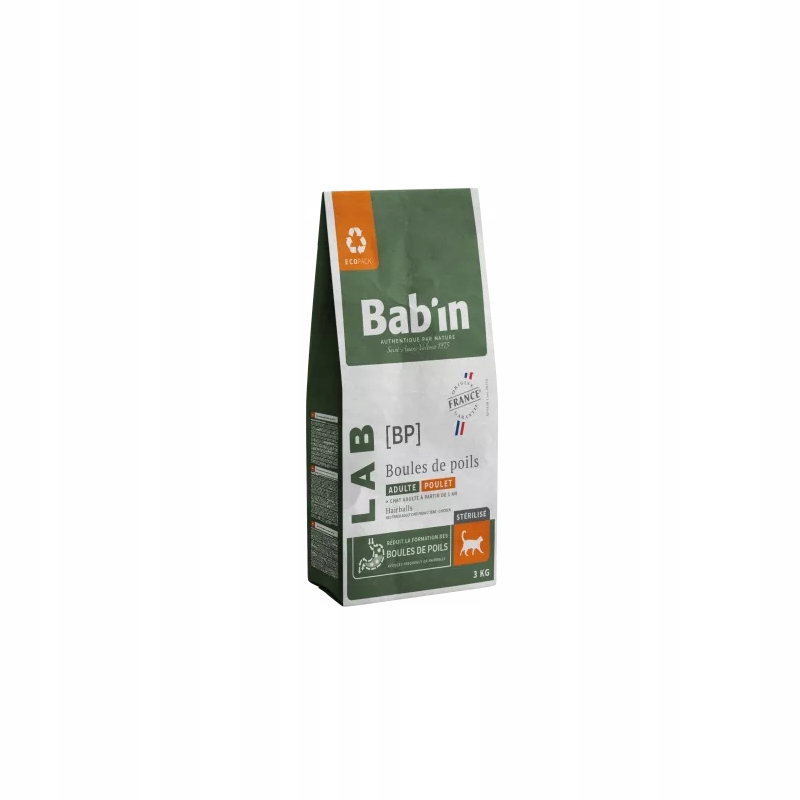 Bab'in Lab Hairball Control – proti koulím srsti pro kočky 1,5 kg
