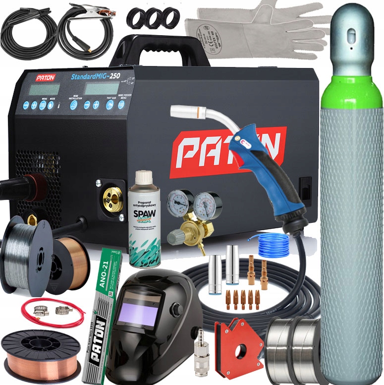 PATON STANDARDMIG 250 TIG MMA MIG MAG ЗВАРЮВАЛЬНИЙ АПАРАТ