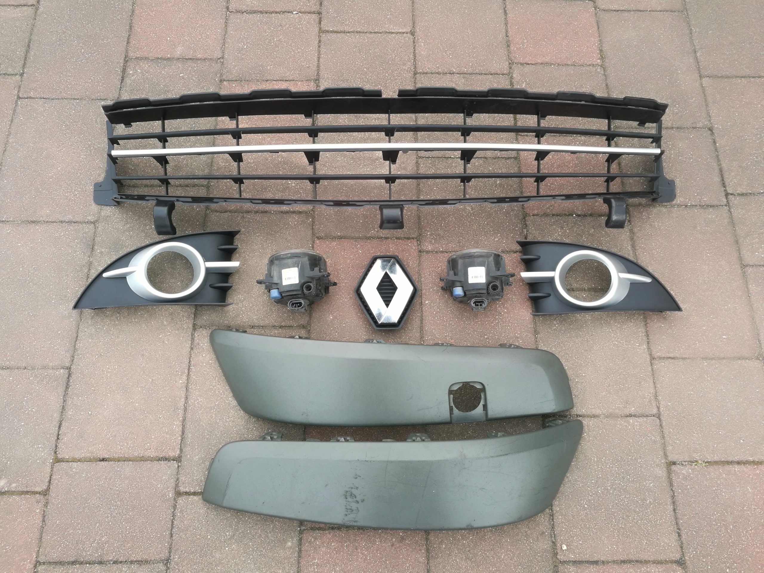 RENAULT SCENIC II 06-09 LIFT КОМПЛЕКТ РЕШЕТОК ПЛАНКИ