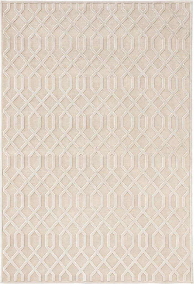 Moderný vlnený koberec, 3D, lisovaný, 80 x 125 cm