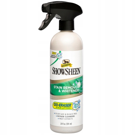 Absorbine Showsheen Stain Remover & Whitener – spray dla koni horse 591 ml
