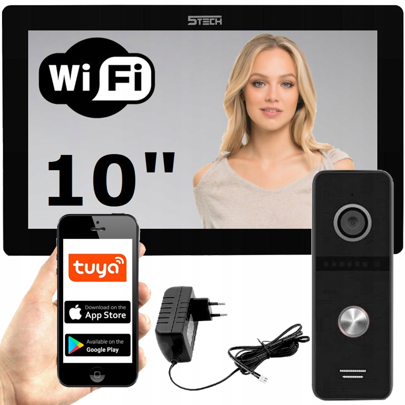 Wideodomofon IP 5tech Verus Ekran 10" Dotykow