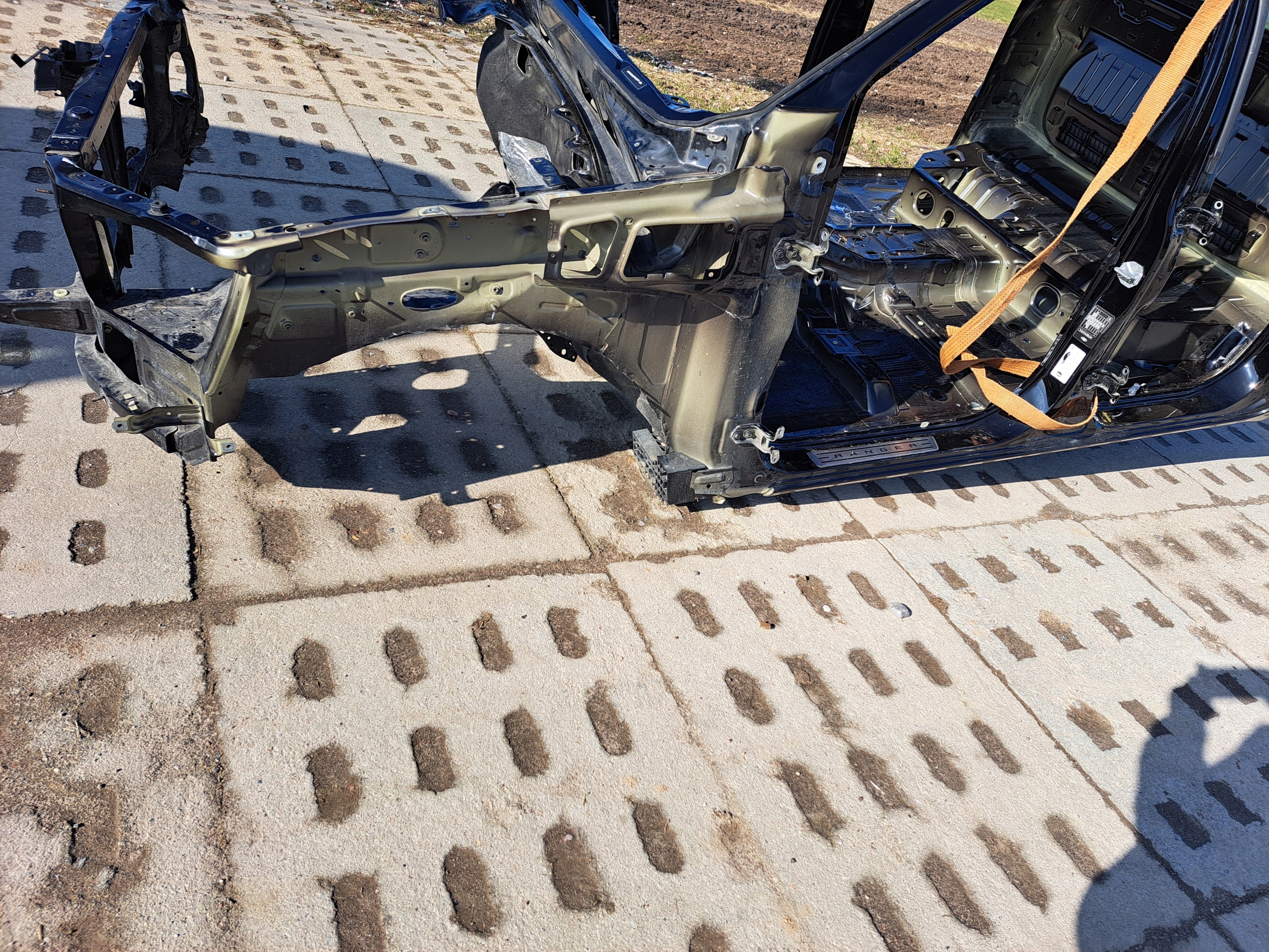 FORD RANGER LIFT 2019 R PODŁUŻNICA ĆWIARTKA LEWA PRZÓD Numer katalogowy części JB3B-16E061-AE