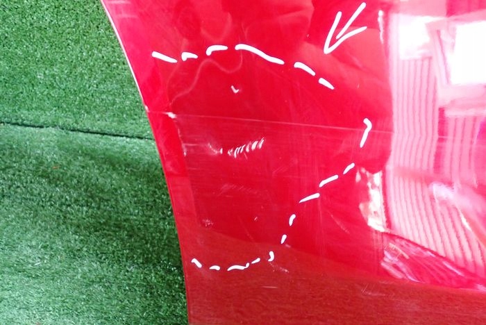 MAZDA CX5 II 17- door right rear. rear part