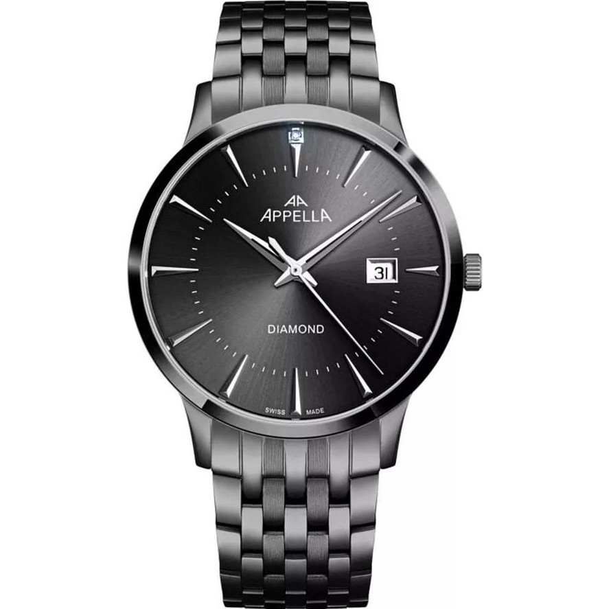 Pánské Hodinky Appella L12003.S196DQ černé