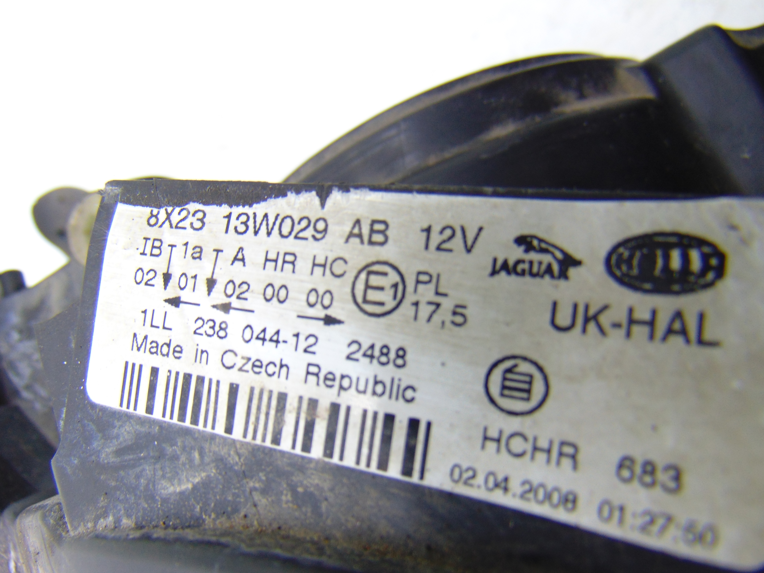 фара правая XF X25 8X2313W029AB англия хх