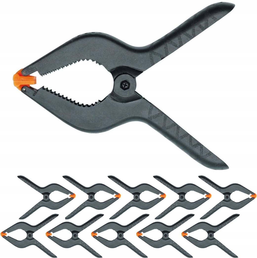 

Ścisk Stolarski Sprężynowy 150mm Ściski 10 Sztuk