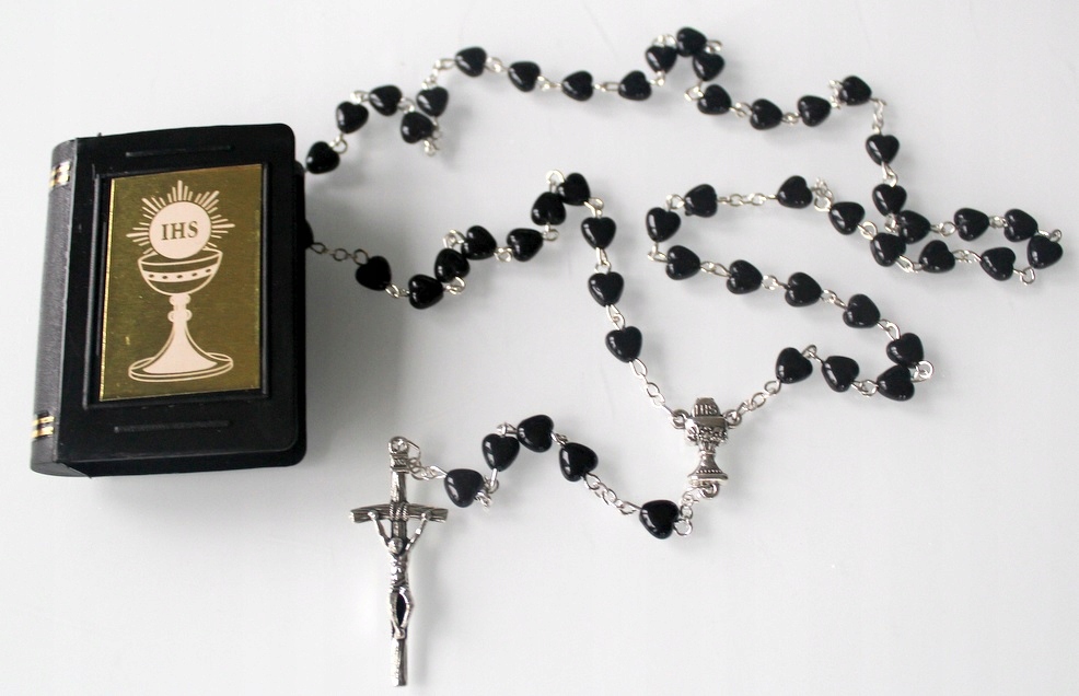 

Różaniec Komunijny W Pudełku Pamiątka Komunia