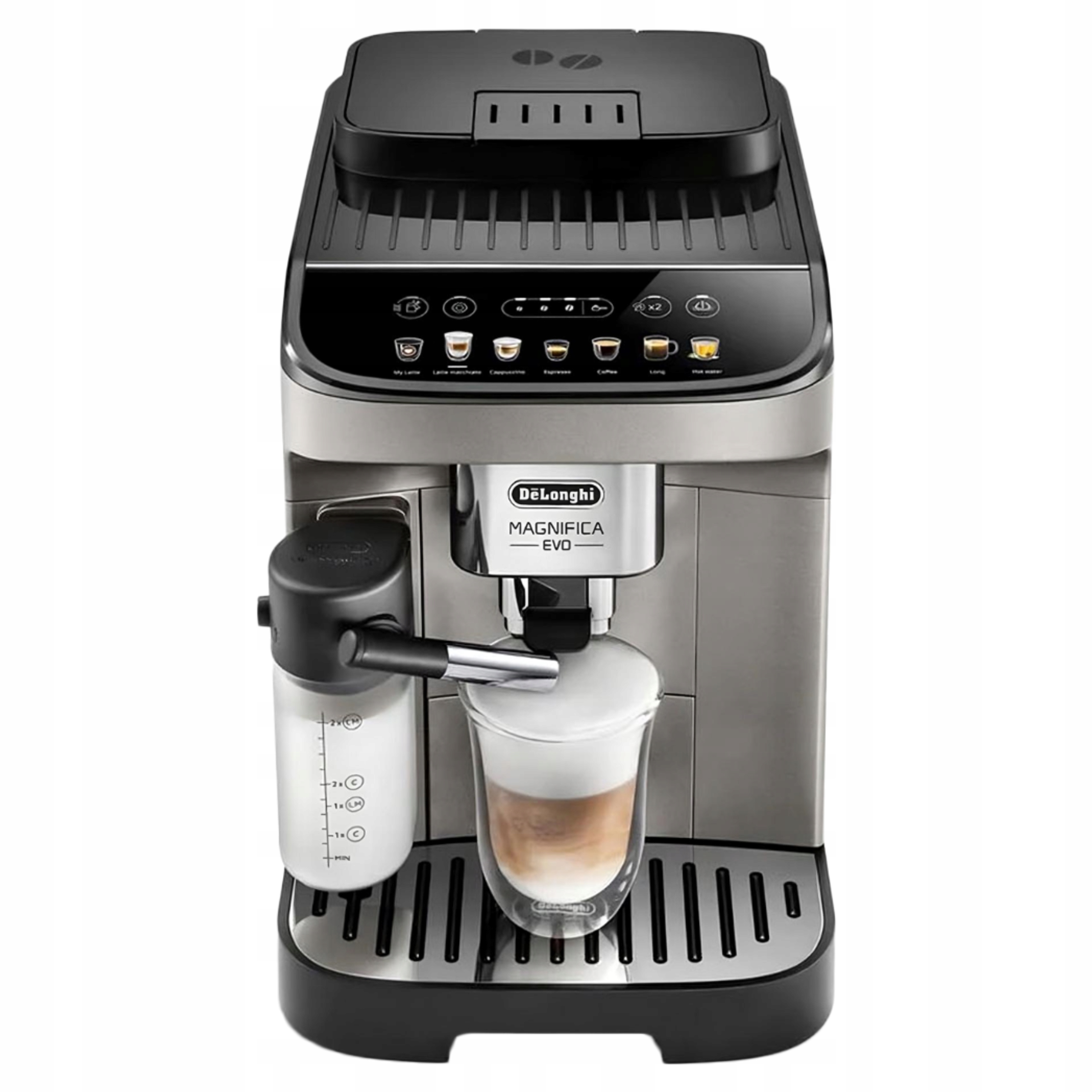 Ekspres ciśnieniowy DeLonghi Magnifica Evo Ecam 290.81.TB czarno-srebrny
