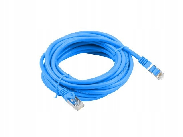 Lanberg Patchcord Ftp KAT.6 10M Niebieski Fluke Passed PCF6-10CC-1000-B