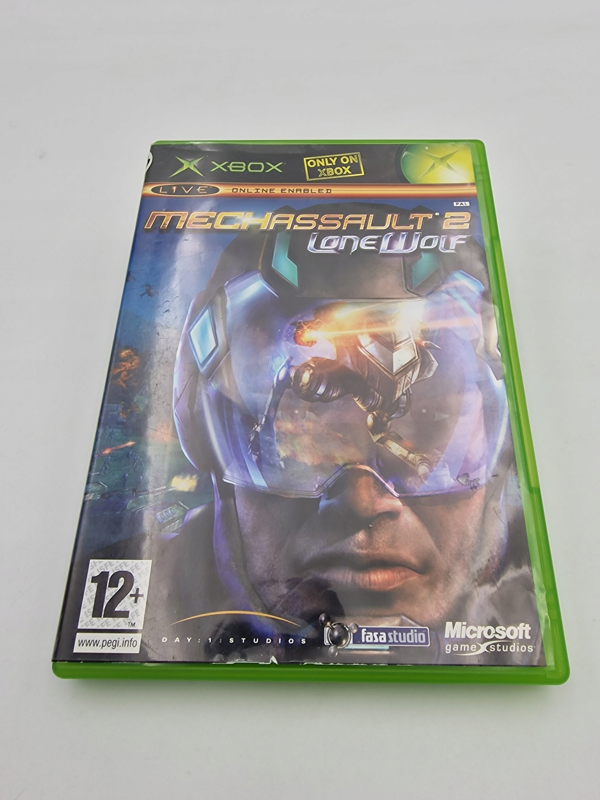 XBOX MECHASSAULT 2 LONE WOLF Producent Microbat Studio
