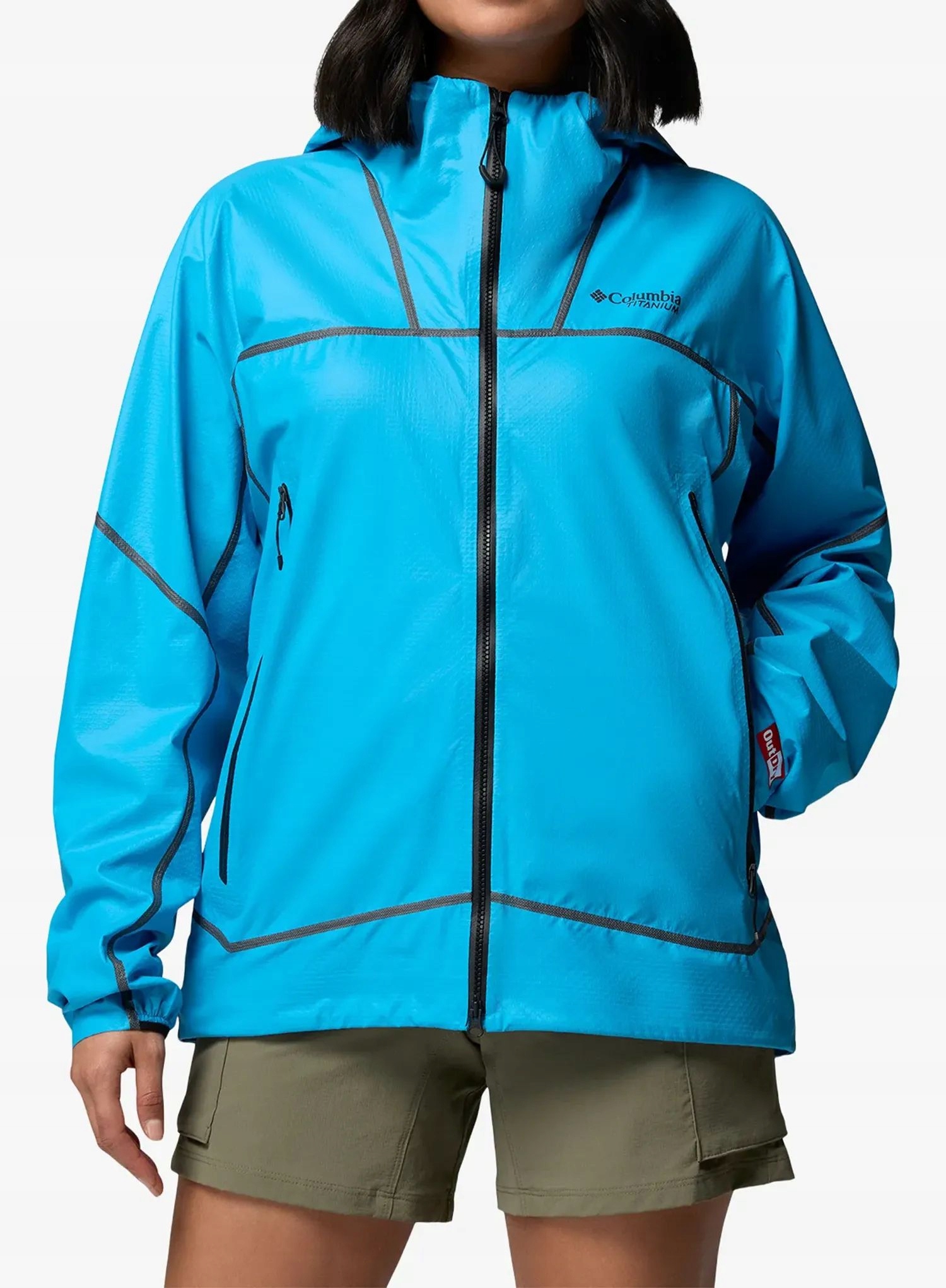 Kurtka przeciwdeszczowa damska Columbia Cassiar Pro Odx Shell c. blue M